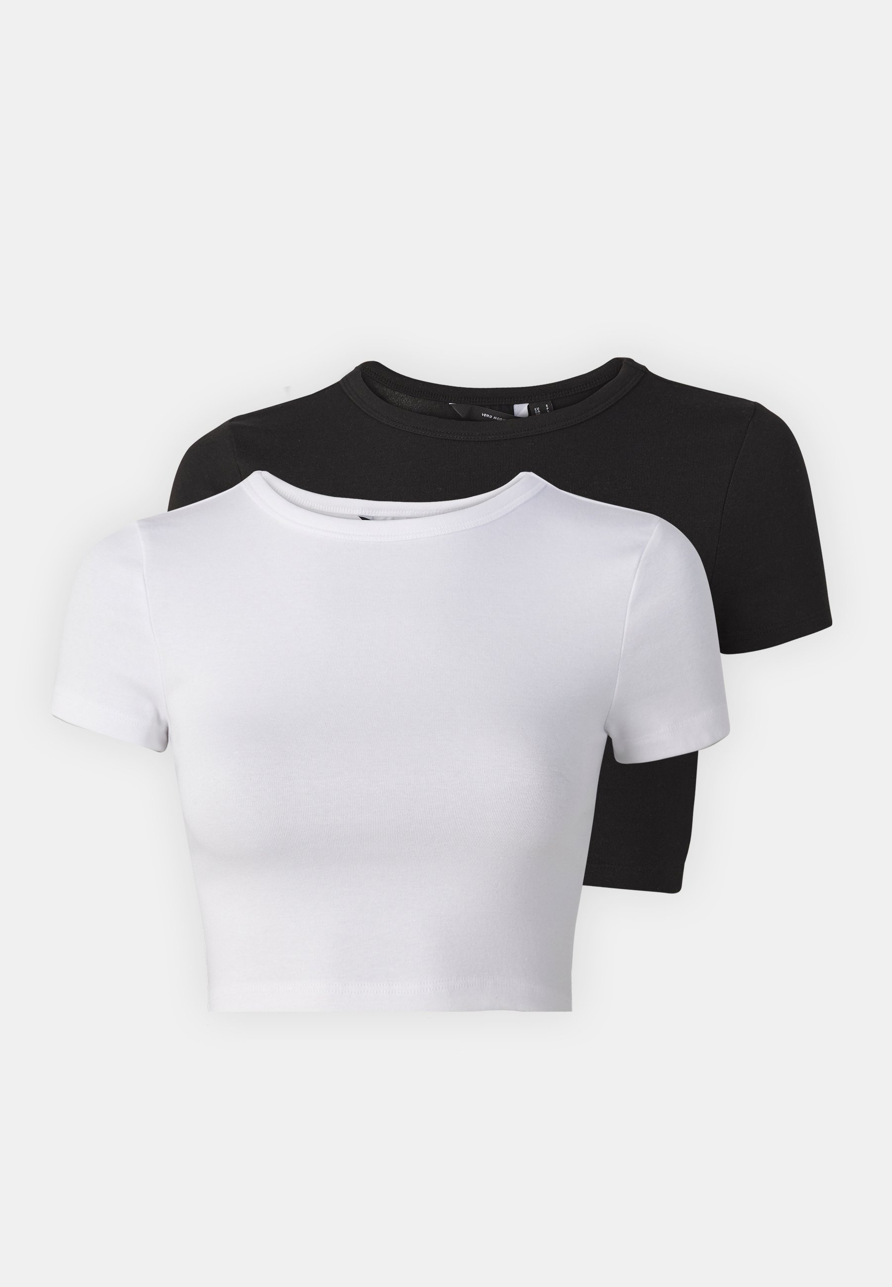 Vero Moda T-shirt basique VMMARYON O NECK 2 PACK - 01 - VE121D2CG|Q11