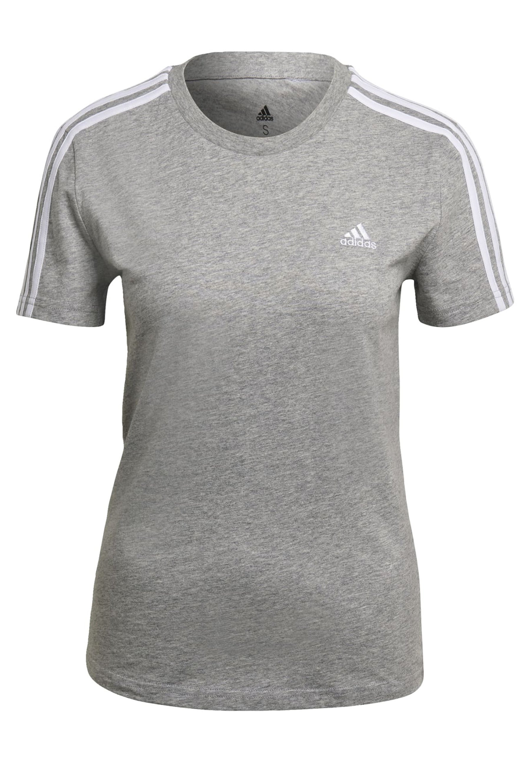 adidas Sportswear T-shirt de sport ESSENTIALS SLIM 3-STRIPES - 01 - AD541D1PK|C11