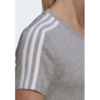 adidas Sportswear T-shirt de sport ESSENTIALS SLIM 3-STRIPES - 01 - AD541D1PK|C11