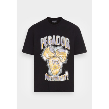 Pegador T-shirt imprimé RINGS OVERSIZED TEE WASHED UNISEX - 01 - PEP210065|Q11