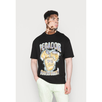 Pegador T-shirt imprimé RINGS OVERSIZED TEE WASHED UNISEX - 01 - PEP210065|Q11