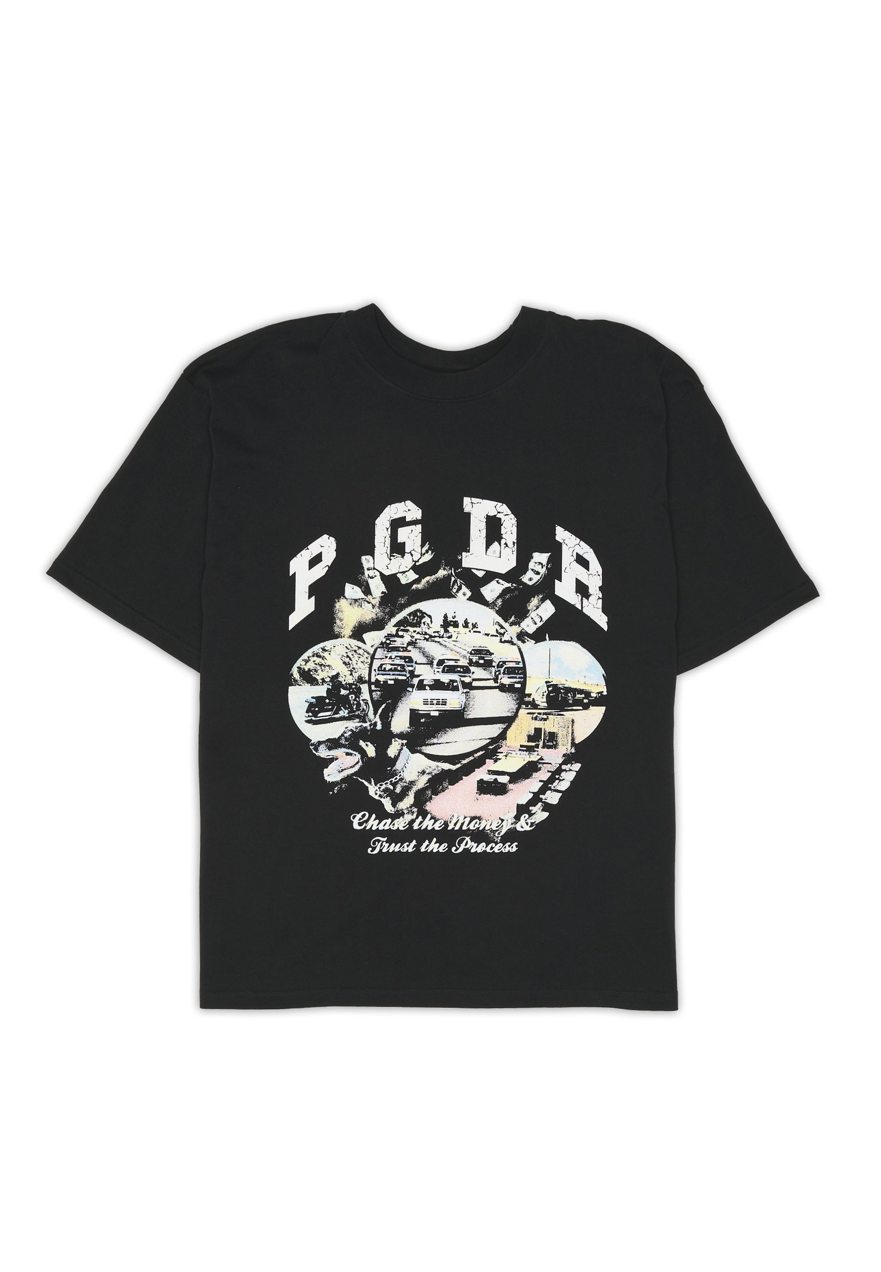 Pegador T-shirt imprimé REID OVERSIZED TEE VINTAGE UNISEX - 01 - PEP2100BN|Q11