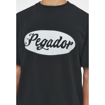 Pegador T-shirt imprimé WEST OVERSIZED TEE VINTAGE UNISEX - 01 - PEP2100BW|Q11