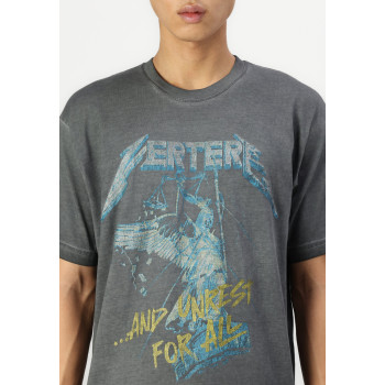 Vertere Berlin T-shirt imprimé JUSTICE UNISEX - 01 - VEN210044|Q11