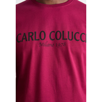 Carlo Colucci T-shirt imprimé UNISEX - 01 - CAP2100CT|J11