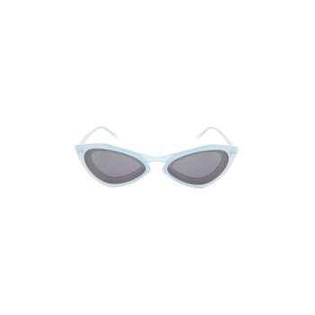 Lunettes de soleil mixte - Catégorie 3 - Bleu pastel et blanc - 02 - 28789391