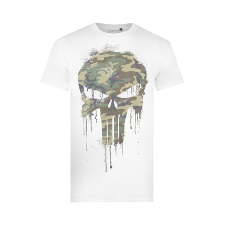 Marvel T-shirt imprimé PUNISHER SKULL CAMO - 01 - ZZO1AMF17|A00