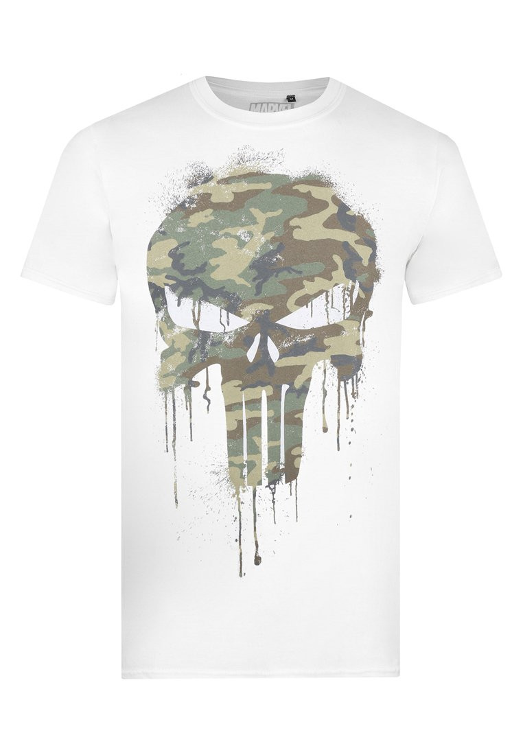 Marvel T-shirt imprimé PUNISHER SKULL CAMO - 01 - ZZO1AMF17|A00