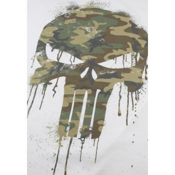 Marvel T-shirt imprimé PUNISHER SKULL CAMO - 01 - ZZO1AMF17|A00