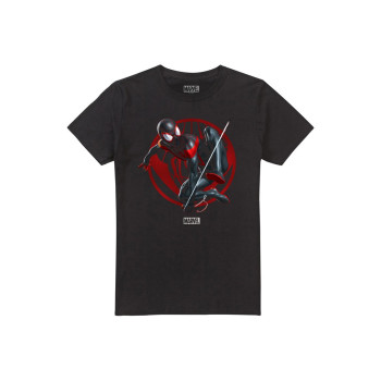 Marvel T-shirt imprimé SPIDERMAN MILES MORALES LEAP - 01 - ZZO1ZY952|Q00