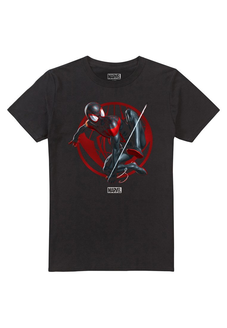 Marvel T-shirt imprimé SPIDERMAN MILES MORALES LEAP - 01 - ZZO1ZY952|Q00