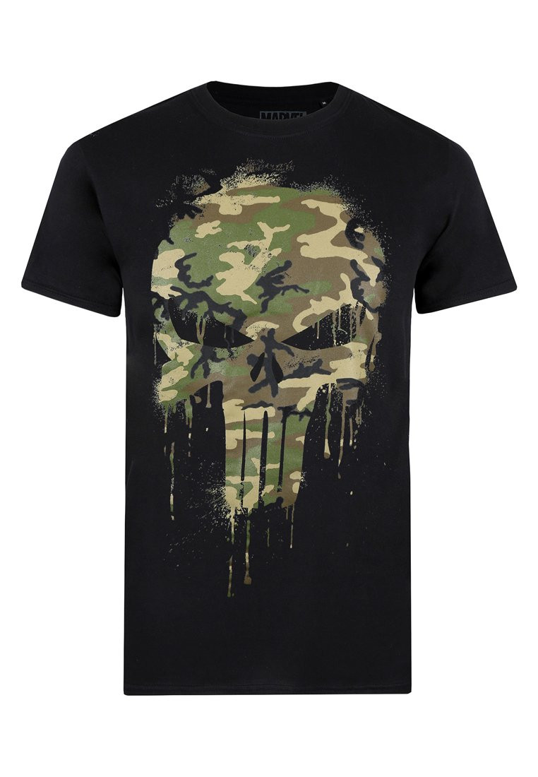 Marvel T-shirt imprimé PUNISHER SKULL CAMO - 01 - ZZO1AMF17|Q00