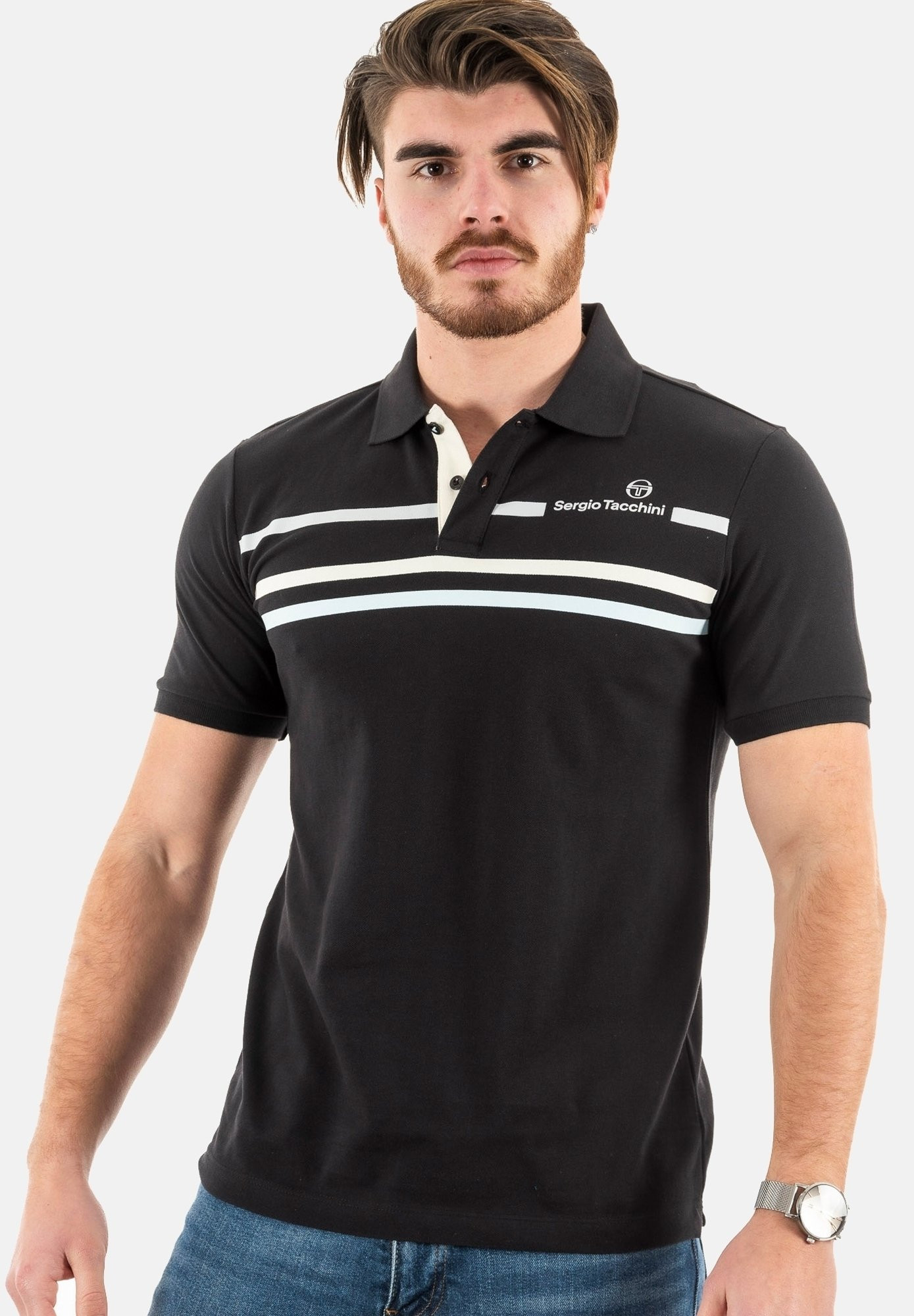 Sergio Tacchini Polo  - 01 - S1622P00V|Q11