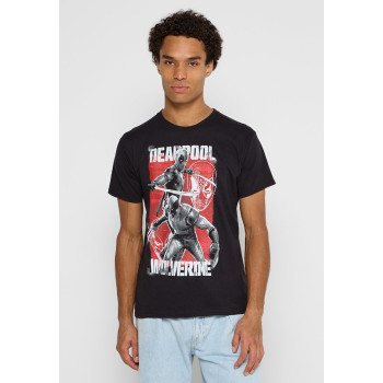 Marvel T-shirt imprimé DEADPOOL & WOLVERINE FIGHT - 01 - ZZO2V6Z17|Q00