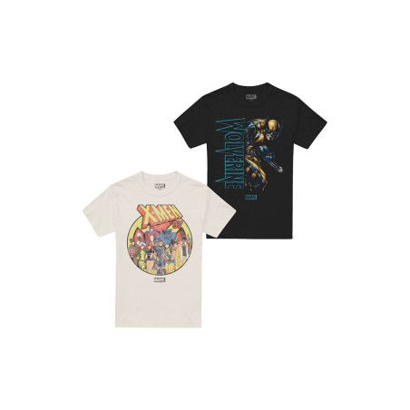 Marvel T-shirt imprimé 2 PACK - 01 - ZZO2JMX21|T00