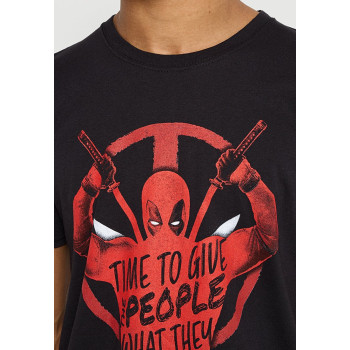 Marvel T-shirt imprimé GIVE PEOPLE THE DEADPOOL - 01 - ZZO2V6Z19|Q00