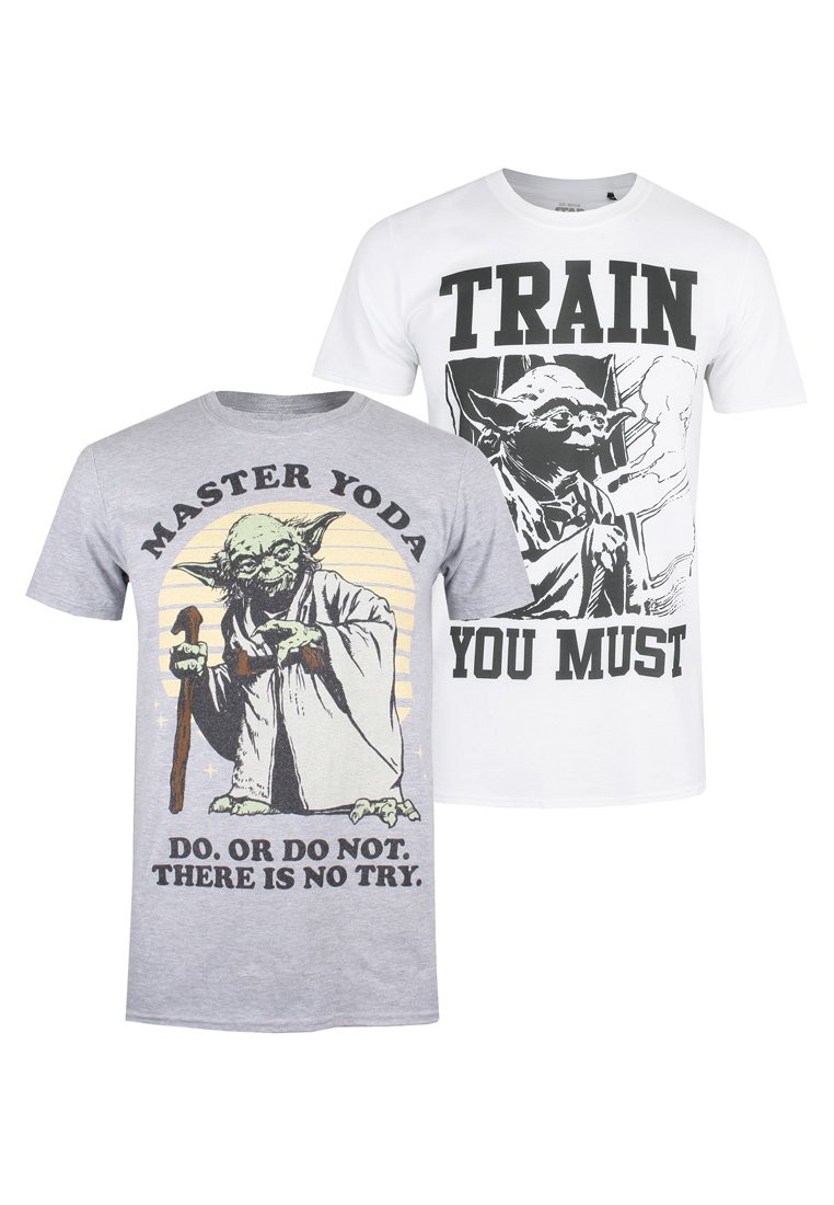 Star Wars T-shirt imprimé YODA 2 PACK - 01 - ZZO126302|C00