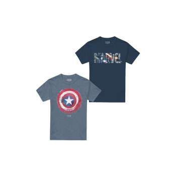 Marvel T-shirt imprimé 2 PACK - 01 - ZZO2JMX26|T00