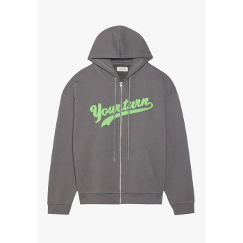 YOURTURN Sweat zippé UNISEX - 01 - YO1210134|C11