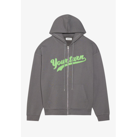 YOURTURN Sweat zippé UNISEX - 01 - YO1210134|C11