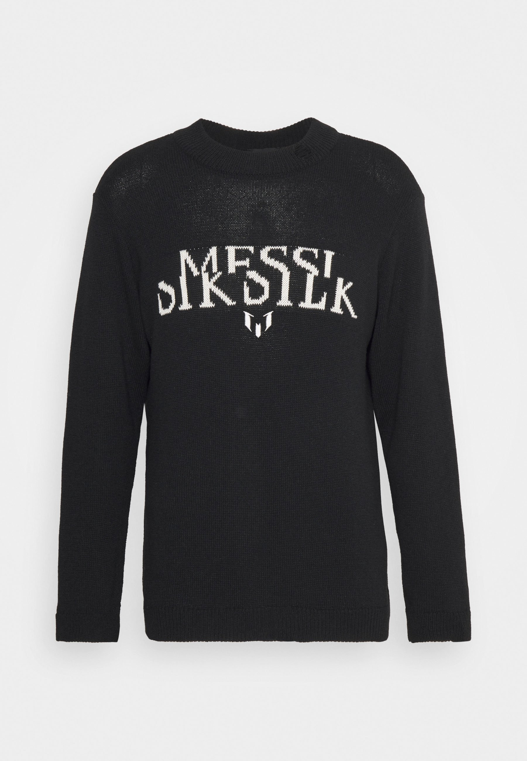 SIKSILK Pullover MESSI X SIKSILK DUAL LOGO KNIT UNISEX - 01 - SIF21000S|Q11