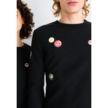 Jaded London Pullover BADGE UNISEX - 01 - JL021002O|Q11