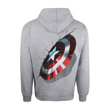 Marvel Sweat zippé SHIELD CRACK - 01 - ZZO0Z4634|C00