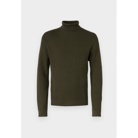 Selected Homme Pullover SLHTHEO LS STRUCTURE ROLL NECK - 01 - SE622Q0OL|M11