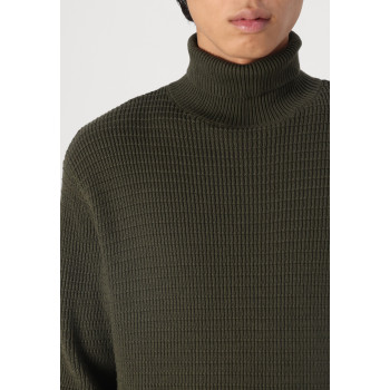 Selected Homme Pullover SLHTHEO LS STRUCTURE ROLL NECK - 01 - SE622Q0OL|M11