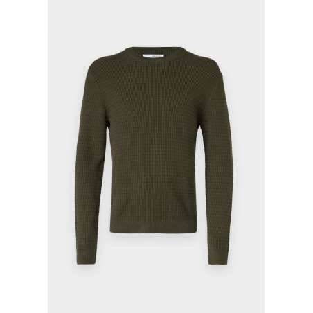 Selected Homme Pullover SLHTHEO  STRUCTURE CREW NECK - 01 - SE622Q0OM|M11