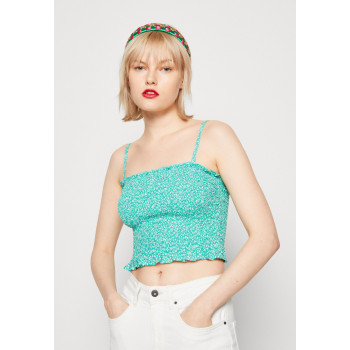 Hollister Co. Débardeur BARE SMOCKED PEPLUM - 01 - H0421E07M|M11