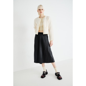 Vero Moda Jupe trapèze VMPUFFY COATED PLEAT SKIRT - 01 - VE121B134|Q11