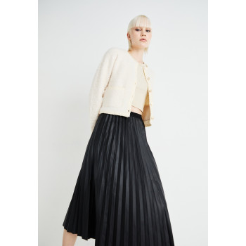 Vero Moda Jupe trapèze VMPUFFY COATED PLEAT SKIRT - 01 - VE121B134|Q11