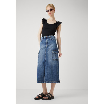 Gap Tall Jupe en jean CARGO SKIRT LENNON - 01 - GAH21B009|K11