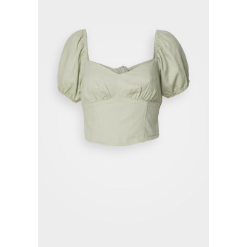 Hollister Co. Blouse RUCHED BUST - 01 - H0421E08K|M11