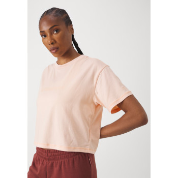 Champion T-shirt imprimé C-TECH CREWNECK CROP - 01 - C7641D082|H11