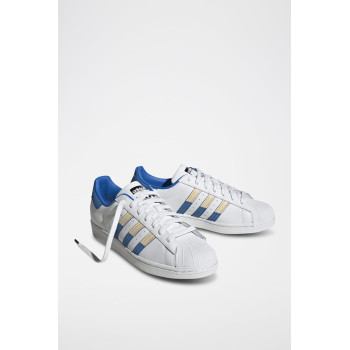 Sneakers Superstar - Blanc et bleu - 02 - 34307158