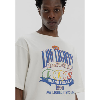 LOW LIGHTS STUDIOS® T-shirt imprimé CHAMPIONSHIP - 01 - LLL210092|A11