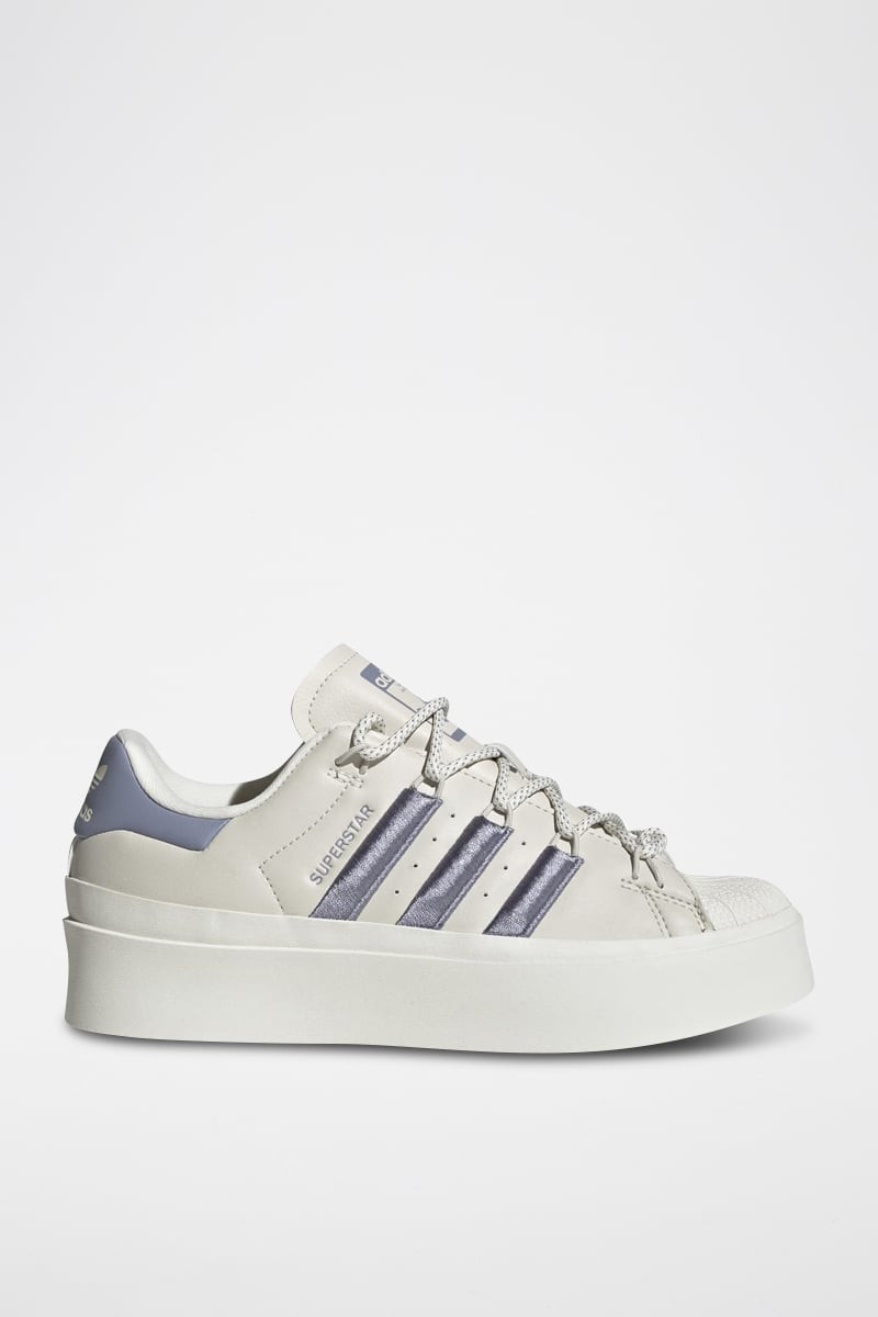 Sneakers plateformes Superstar Bonega - Blanc et lilas - 02 - 34307167