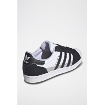 Sneakers en cuir et nubuck Superstar - Noir et blanc - 02 - 34307178