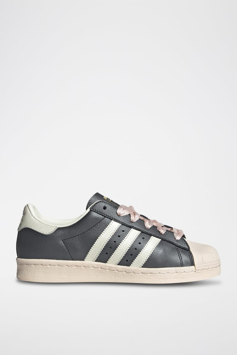 Sneakers en cuir Superstar 82 - Noir et blanc - 02 - 34307180