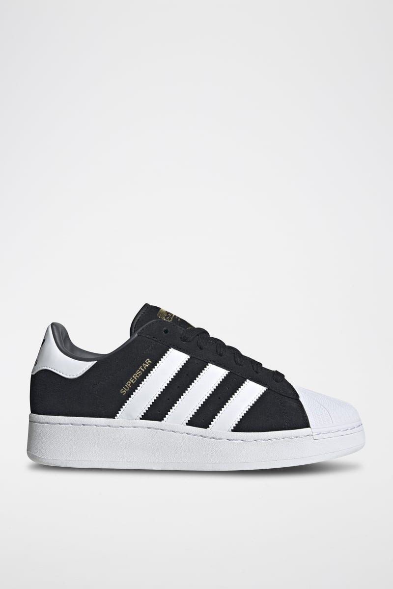 Sneakers en nubuck Superstar - Noir et blanc - 02 - 34307181