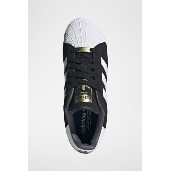 Sneakers en nubuck Superstar - Noir et blanc - 02 - 34307181