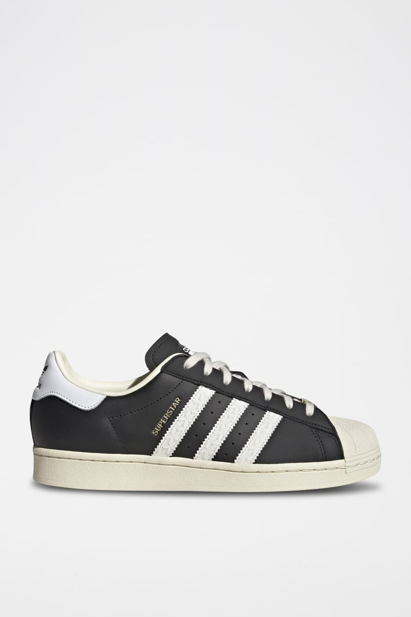 Sneakers en cuir Superstar - Noir et blanc - 02 - 34307183