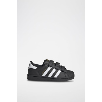 Sneakers en cuir Superstar - Noir et blanc - 02 - 34307184