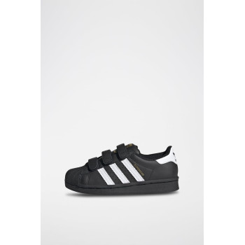 Sneakers en cuir Superstar - Noir et blanc - 02 - 34307184