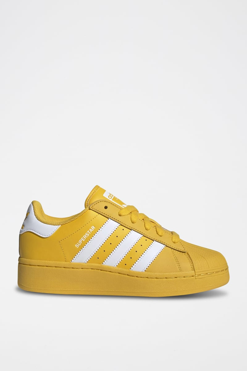 Sneakers en cuir Superstar - Jaune et blanc - 02 - 34307186