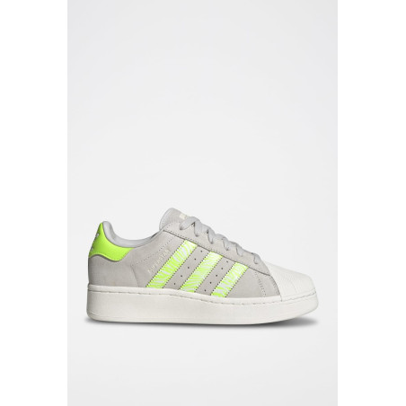 Sneakers en nubuck Superstar - Vert et gris - 02 - 34307187