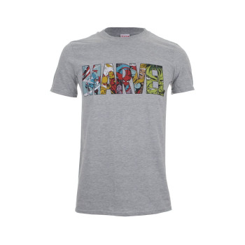 Marvel T-shirt imprimé MARVEL COMIC STRIP LOGO - 01 - ZZLCGX041|C00