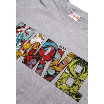 Marvel T-shirt imprimé MARVEL COMIC STRIP LOGO - 01 - ZZLCGX041|C00